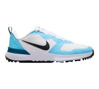 Nike Golf Scarpe da golf Tempo G, senza chiodi, bianco/azzurro