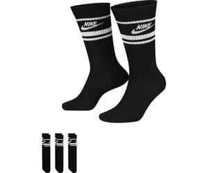 Nike Golf Socken Everyday Essential Crew confezione da 3 pezzi, nero/bianco