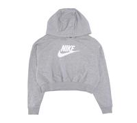 Nike - Grafica Oversized Crop Hoodie - - Sport - Donna - Grigio - L