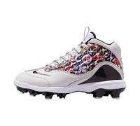 Nike Griffey 2 MCS Jackie Robinson Day Scarpe da baseball (HJ4509-001, polvere fotonica/nero/bianco/argento metallizzato), Polvere di fotoni/nero/bianco/argento metallizzato, 43 EU