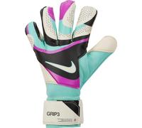 Nike Guanti da portiere unisex Nk Gk Grp3 - Ho23, nero/Hyper Turq/Rush FB2998-010, 10
