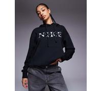 Nike - Gym Life - Felpa oversize nera con cappuccio e logo-Nero XL