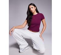 Nike - Gym Life - T-shirt corta bordeaux con logo-Rosso S