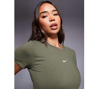 Nike - Gym Life - T-shirt corta kaki con logo-Verde XL