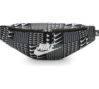 Nike Heritage Crossbody-Tasche (3 L), Borsa a Tracolla Unisex-Adulto, Bianco/Nero/Bianco, Taglia Unica