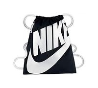 Nike Heritage Gmsk, Sacco da Palestra Unisex Adulto, Nero/Bianco/Bianco, Taglia Unica