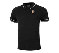 Polo da tennis da uomo Nike Court Heritage Tennis - Nero XS