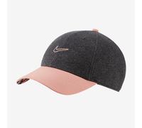 Nike Heritage86 Cappellino Unisex One Size 6 Panel Fiore CT0173-032 Nero Rosa