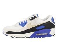 Nike HF3449-100 Air Max 90 Premium Uomo, White/Khaki-Racer Blue-Black EU 39