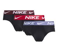 Nike Hip Brief 3Pk Color Blk Wrld Indg/Uni Red/Drk Tm, Large 031 - Blk WRLD INDG Uni Red Drk TM Large