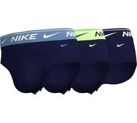 Nike Hip Brief 3PK Intimo, BL VID-BL Beyond/BRLY VLT/BL VID, M Uomo