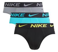 Nike Hip Brief 3PK Intimo, DSTY CCTS/Blk-Light WB rey, S Uomo