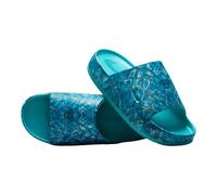 NIKE HM9209-300 W Calm Slide Print NBNW Donna, Dusty Cactus/Dynamic Turq-Armory Navy EU 43