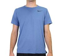 Nike Hpr Dry Magliette Magliette da Uomo, Uomo, Mystic Navy/Stone Blue/Htr/Bla, M