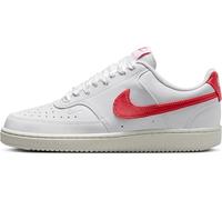 Nike HV5246-100 Court Vision Lo NN Donna, White/Magic Ember-Sail EU 37.5