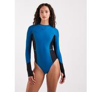 Nike - Hydralock Fusion - Costume da bagno verde a maniche lunghe XL