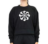 Nike Icon Clash Dry Pt TP GD Sweatshirt, Felpa da Donna, Nero/Bianco, S