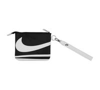 Nike Icon Cortez Wristlet Portafogli Portadocumenti Pochette con Cinturino Nero