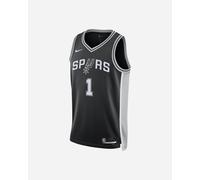 Nike Icon Spurs Wembayana Swing 22 M - Canotta Basket - Uomo - Nero L