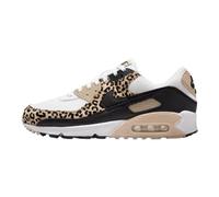 Nike IF1619-100 Wmns Air Max 90 Donna, White/Black-SANDDRIFT-Hemp EU 38