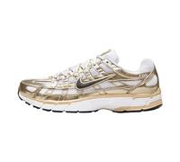 NIKE IF1787-100 W P-6000 Gld Donna, White/Black-Grain-Mtlc Gold Grain EU 36.5