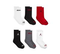 NIKE Il Set 6 paia di calzini Jordan Legend Crew: comfort e supporto ideali per lo sport e l’uso quotidiano, con stile iconico Jordan.