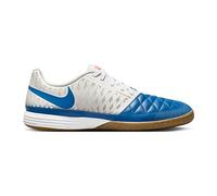 Nike Indoor/Court Soccer Shoe Lunar Gato II IC, Sail/Blue Jay-White-Gum Light Brown, 580456-100, 41 EU (8 US)