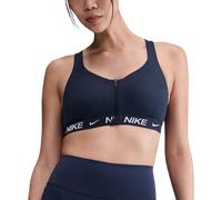 Nike Indy High Support Front-Zip Sports Bra Top e Reggiseni XS Azzurro