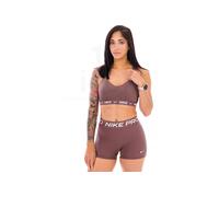 Nike Indy Pad W - reggiseno sportivo sostegno leggero - donn L Dark Violet woman Dri-Fit