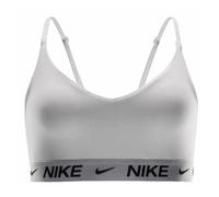 NIKE Reggiseno sportivo 'INDY' navy / grigio chiaro / bianco, Taglia L