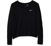 Nike Infinite Longsleeve, T-Shirt Donna, Nero (Black/Reflective Silv), (Taglia Produttore: Small)