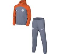 Nike Inter Milan Unisex Kids Tracksuit Inter Ynk Df Strkhdtrksuit K3R, Ashen Slate/Safety Orange/White, DZ0945-493, XL