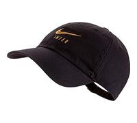 Nike Inter U Nk H86 cap Cappellino, Unisex - Adulto, Black/Truly Gold, MISC
