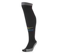 Nike INTER U STAD OTC SOCK 3R, Calzini Unisex - Adulto, black/dark grey/Blue spark/(tour yellow), L