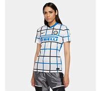 Nike INTER W NK BRT STAD JSY SS AW, T-shirt Donna, white/(black) (full sponsor), L