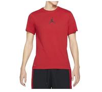 Nike J Jumpman Dri Fit T-Shirt, Gym Red/Black, M Uomo