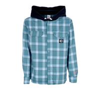 Nike, ,Jackets ,Uomo ,Blu ,L Felpa con cappuccio a quadri