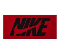 Nike TW2000-068 - Asciugamano jacquard medio, colore: nero/rosso università e nero