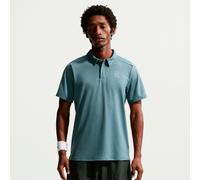 Polo da tennis da uomo Nike Court Advantage Dri-Fit Tennis - mineral slate/white - Turchese (S)