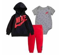 Nike Sportswear Set grigio / rosso / nero, Taglia 56-62