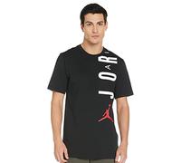 Nike Jdn Air Stretch Crew T-Shirt Black/White/Gym Red L