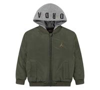 NIKE Jdn Big Logo Hooded Bomber TG. 12-13 Years E6F - MEDIUM OLIVE 12-13 Years