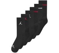 JORDAN LEGEND CREW 6PK Socks black in taglia:7-9