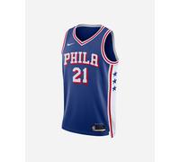 Nike Joel Embiid Philadelphia 76e Icon M - Canotta Basket - Uomo - Blu M