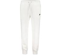 Pantaloni da tennis da uomo Nike Club Jogger - white/white/black - Bianco (L)