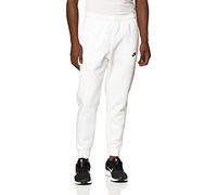 Pantaloni da tennis da uomo Nike Sportswear Club Fleece M - white/white/black L