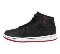 Nike Jordan Access, Basketball Shoe Uomo, Black/Gym Red-White, 44 EU