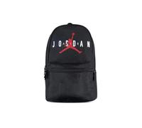 NIKE Jordan Backpack Jan Hbr Eco Black Code 9A0833-023, Black/Red/White, One Siz