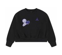 Nike Jordan Blue Jeans Bling Fleece Jr - felpa - bambina 12-13Y Black junior