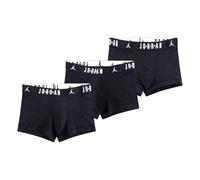 Jordan FLIGHT COTTON STRETCH 3PK TRUNK BOXER/BRIEF men Boxers & Briefs black in taglia:L